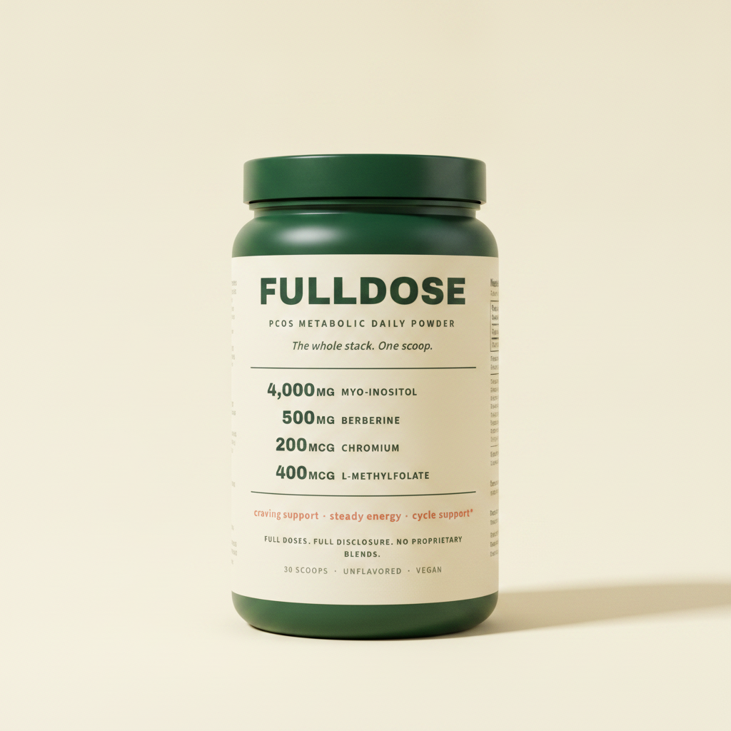 FullDose PCOS Metabolic Powder